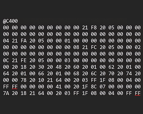 Preloaded MSP430 Code