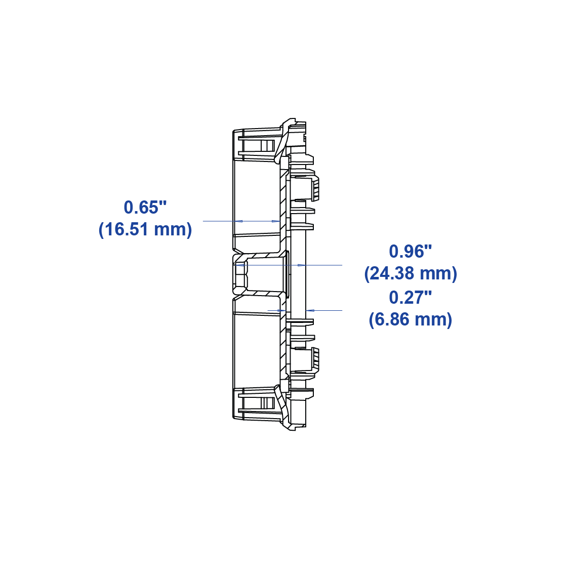 EA500-DisplayHousing3_Back_Side_Dimensions