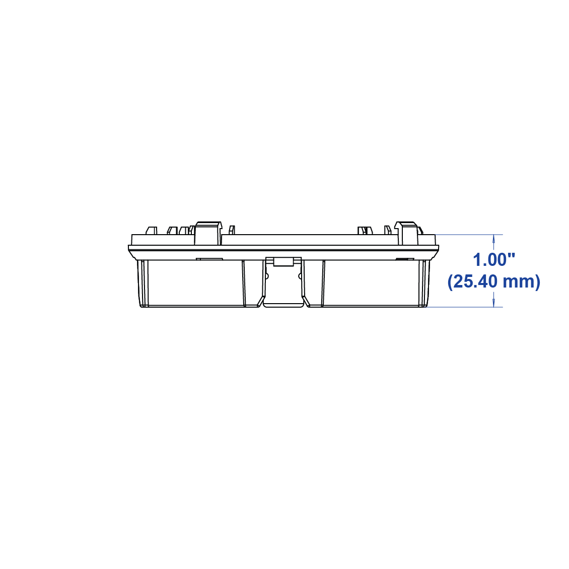 EA500-DisplayHousing3_Back_Top_Dimensions